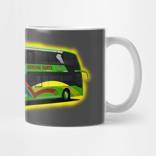 double decker bus by alvian